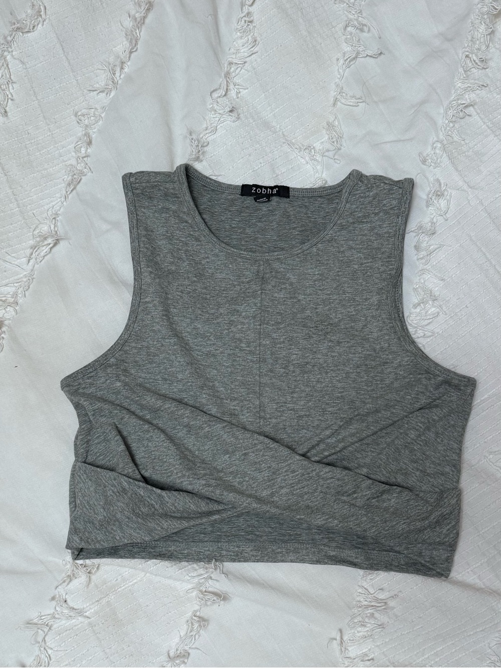 Zobha Cropped Athletic Tank